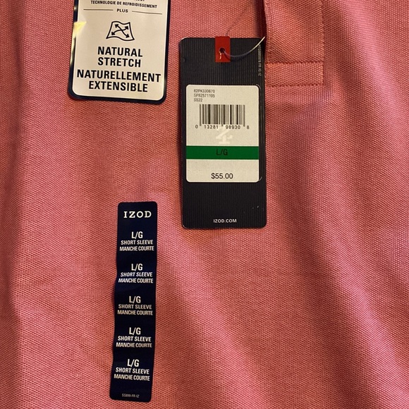 Izod polo sweater size large (NWT) - Picture 4 of 6